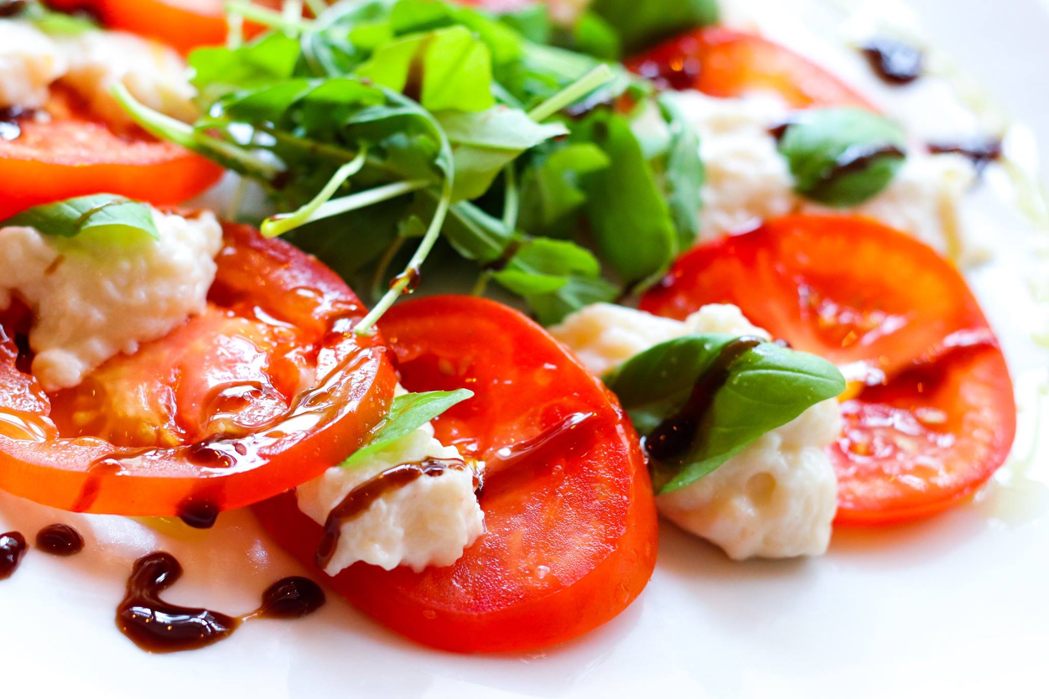 Caprese vegan Basilikum
