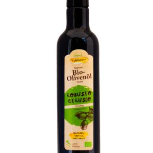 Robusto Etrusco, Bio-Olivenöl nativ extra, 500ml, PREISTRÄGER, handgeerntet