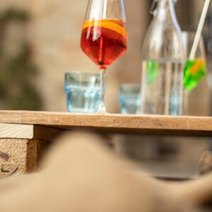Lounge-Tisch “Rusticale” aus Palettenholz