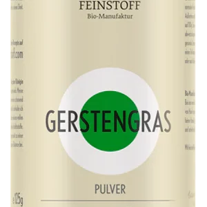 Feinstoff – Bio Gerstengras Pulver, 500g